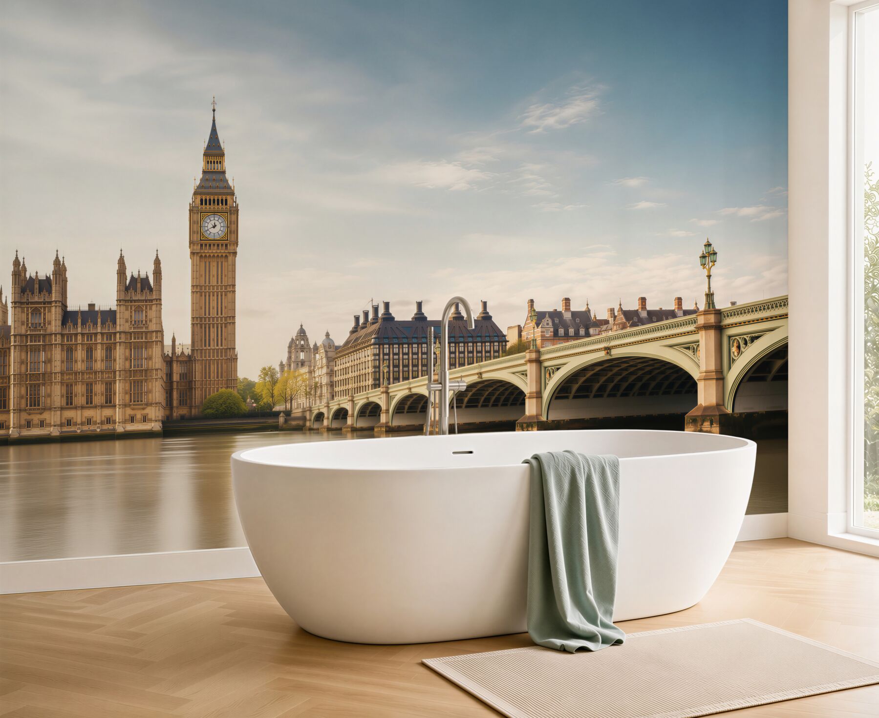 Fototapeta Widok na Big Ben i most ?v23